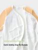 New Style Pure Cotton Tagless Baby Bodysuit for All Seasons - Unisex Butterfly Jumpsuit Pajamas