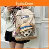 Duffy Bear Plush Backpack Travel School Bags Large Capacity Students