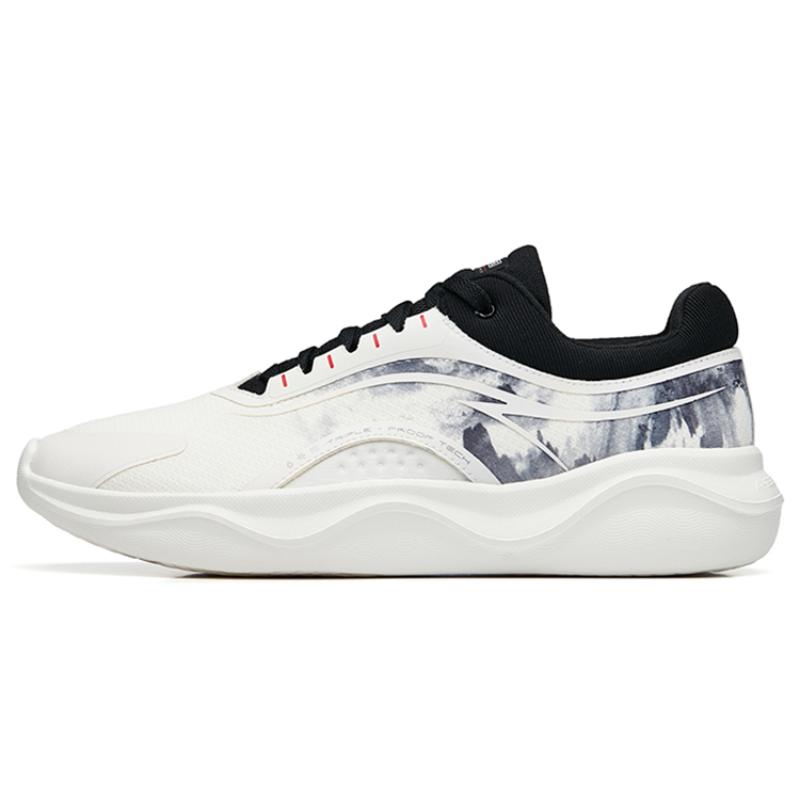 

Anta Shenxi Cushioning Anti-Slip And Wear-Resistant Low-Top Training Shoes Men s White Black Sneakers 112247716-7 43