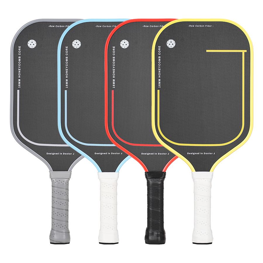 Cloth Pattern Frosted Carbon Fiber Pickleball Paddle