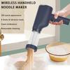 Electric Pasta Maker Machine Rechargeable Noodle Maker Cutter Automatic Electric Noodle Press Noodle Cutter With 6 Different