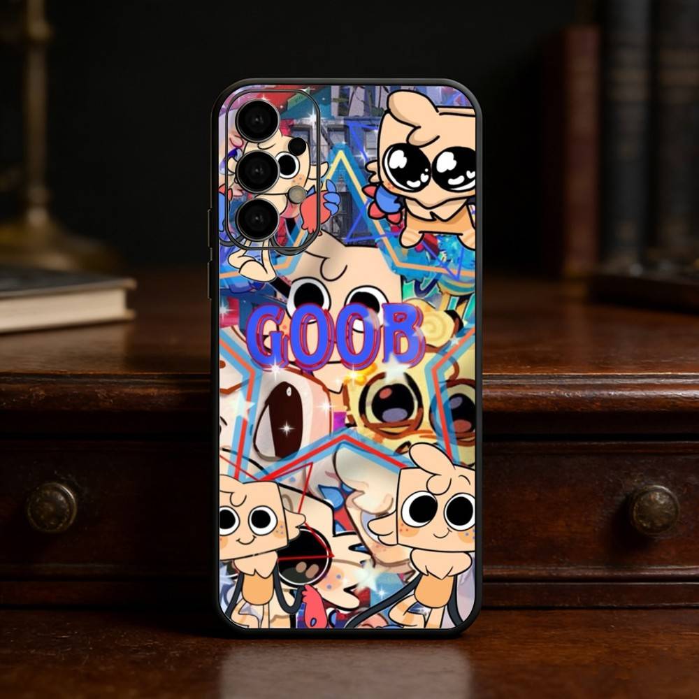 Cartoon Goob Dandys World Phone Case For Samsung S25,24,23,22,30,21,10,9,Ultra,Plus,Lite Soft Black Case Samsung S24ULTRA