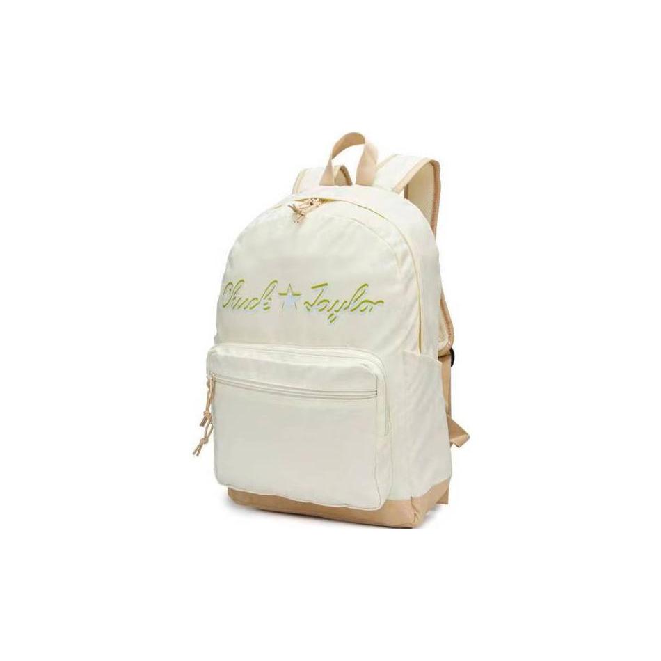 New Converse GO 2 Polyester Laptop Backpack Regular Unisex Custard 10023805-A07