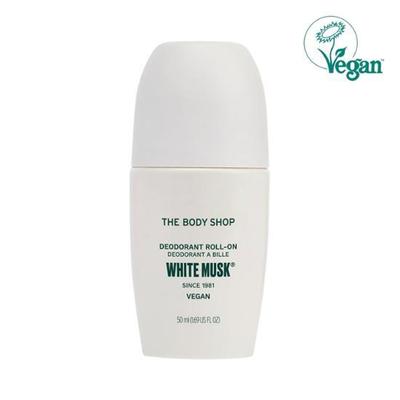 The Body Shop White Musk Deodorant Roll-On 50ml (Vegan)