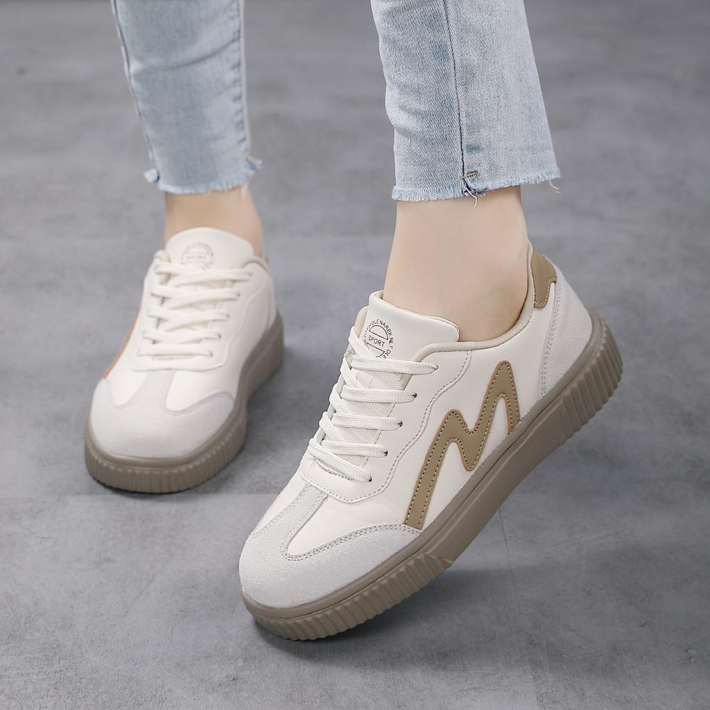 Women's board shoes platform-soled sports and leisure single shoes ultra-light retro versatile board shoes