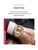 Doctorstone BESTWIN Men's Alloy Golden U-Shaped Fashion Watch