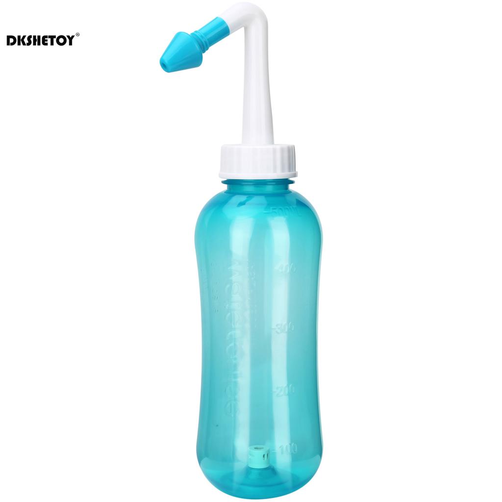 Butelka do płukania nosa 300/500ml Zapalenie zatok Czyszczenie nosa dla dorosłych i dzieci Alergiczny nieżyt nosa Irygator do nosa Neti Pot Narzędzie do czyszczenia nosa
