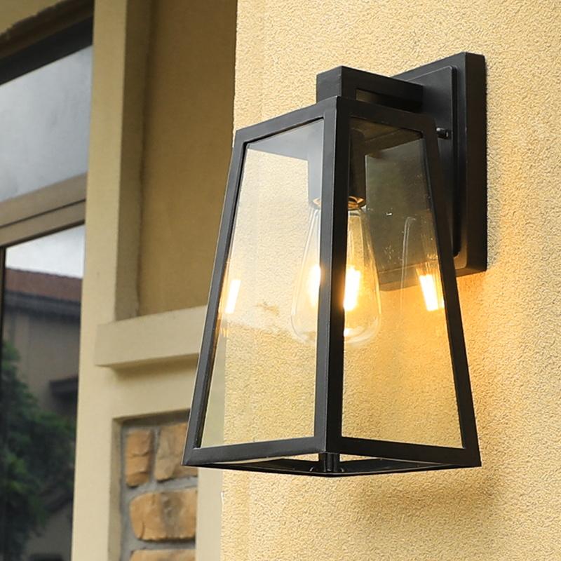 Modern IP65 LED Lights Waterproof Retro Design for Outdoor Wall Lamps Garden Lighting-Made In China