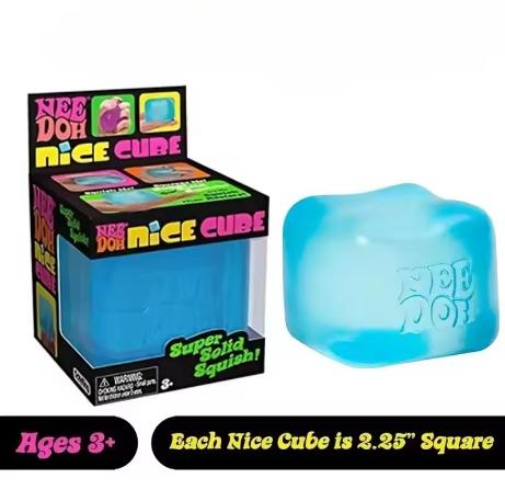 Trending Nee Doh Jellyfish & Cube Squish Toy, Soft Jelly Squeeze Stress Relief Fidget Toy, Sensory NeeDoh for Kids & Adults