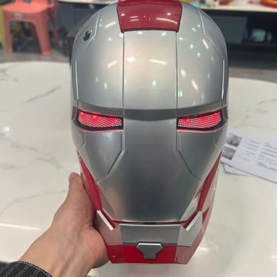 Marvel Comics Iron Man Kaskı Elektrikli Giyilebilir Maske 1:1 Otomatik Açma ve Kapatma Model Karakterler Yetişkin Oyuncakları Doğum Günü Hediyesi