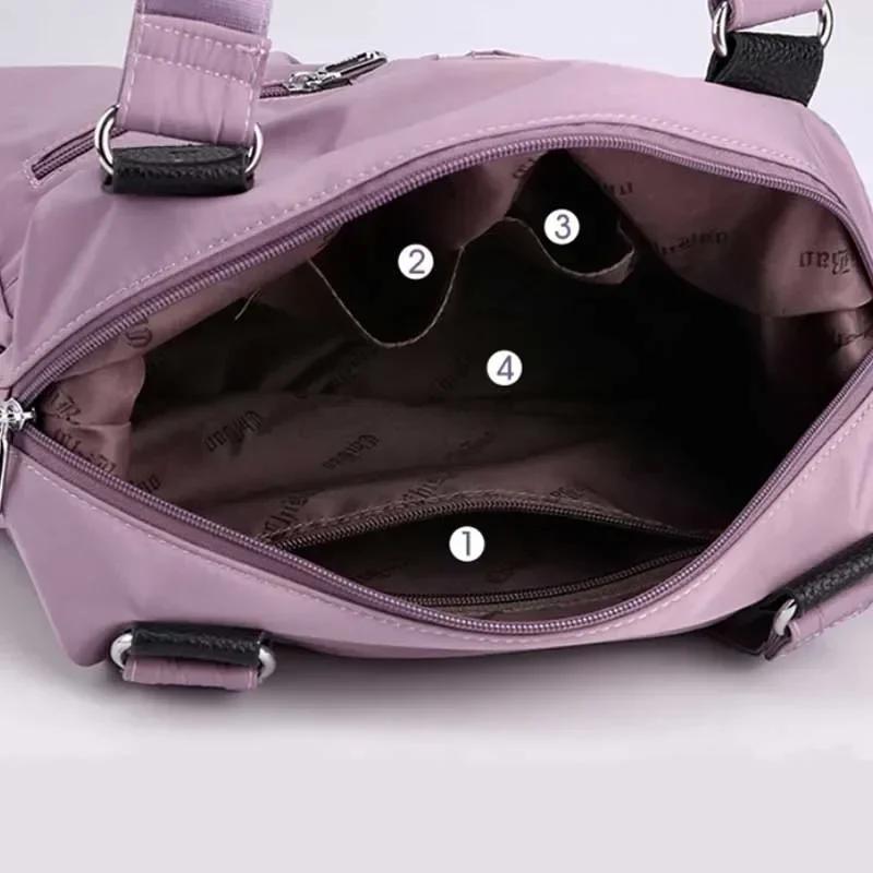 Tote Bag Handbag Shoulder Bag For Women Nylon Waterproof Large Capacity Shopping Crossbody Bag Ladies Messenger Bags Handbags