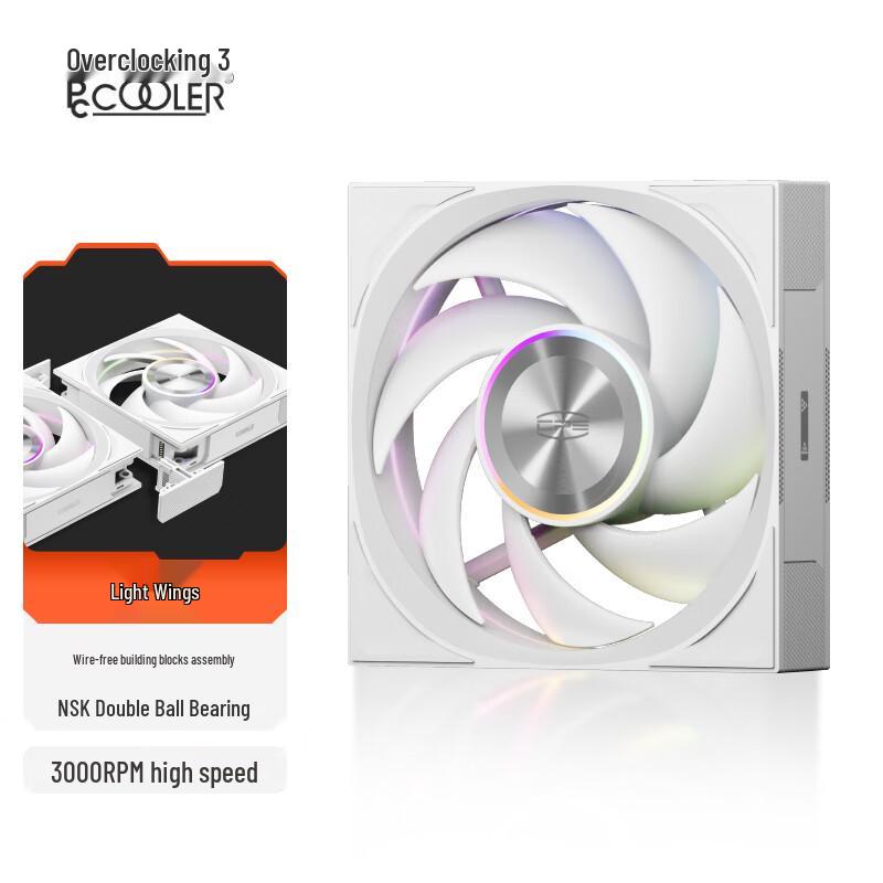 PCCOOLER F7 X120/X120R ARGB 12cm Case Fan