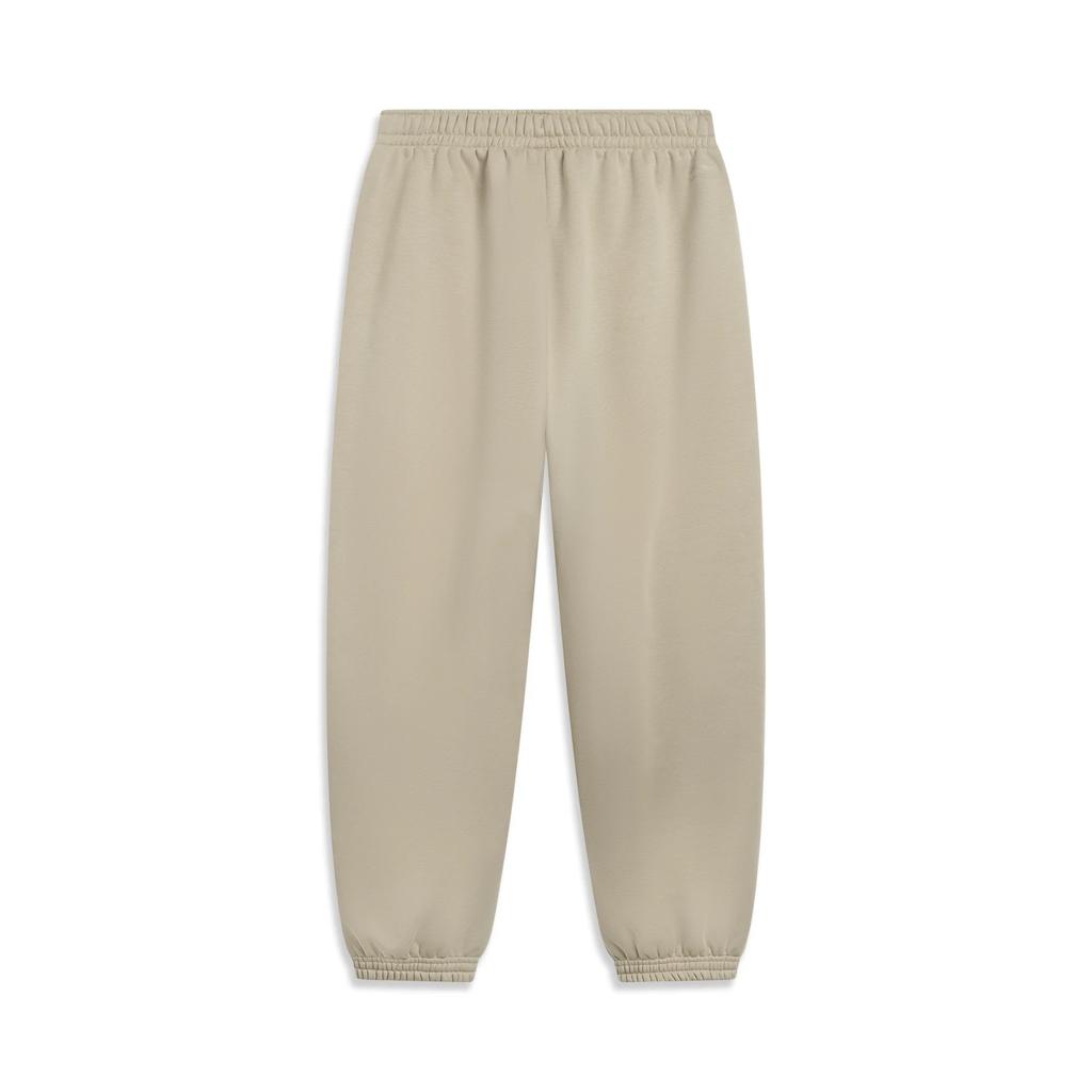 Li Ning Sports Fashion Serie Lässige Einfache Bündchen Weite Bequeme Strick-Sweathose Herren Unterteile AKLVH29-7