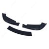 Car Front Bumper Lip Spoiler Splitter Diffuser Canards For BMW E46 M3 Coupe/Cabrio 2001-2006 ABS Gloss Black Bodykits Tuning