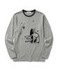 Deomopeuhauseu House Cat Print Dot Standard Fit Long Sleeve [2 Colors]