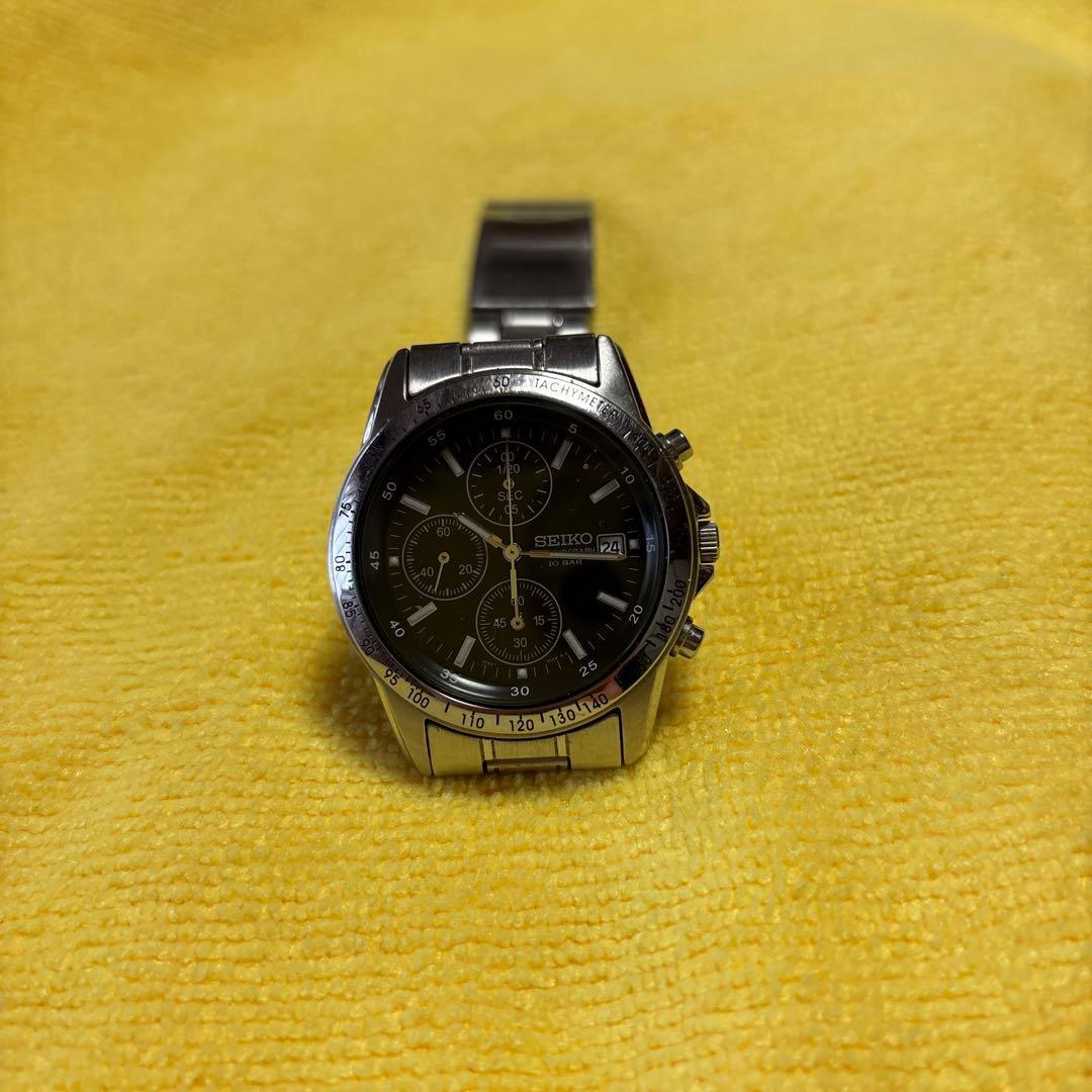 Used SEIKO chronograph watch body
