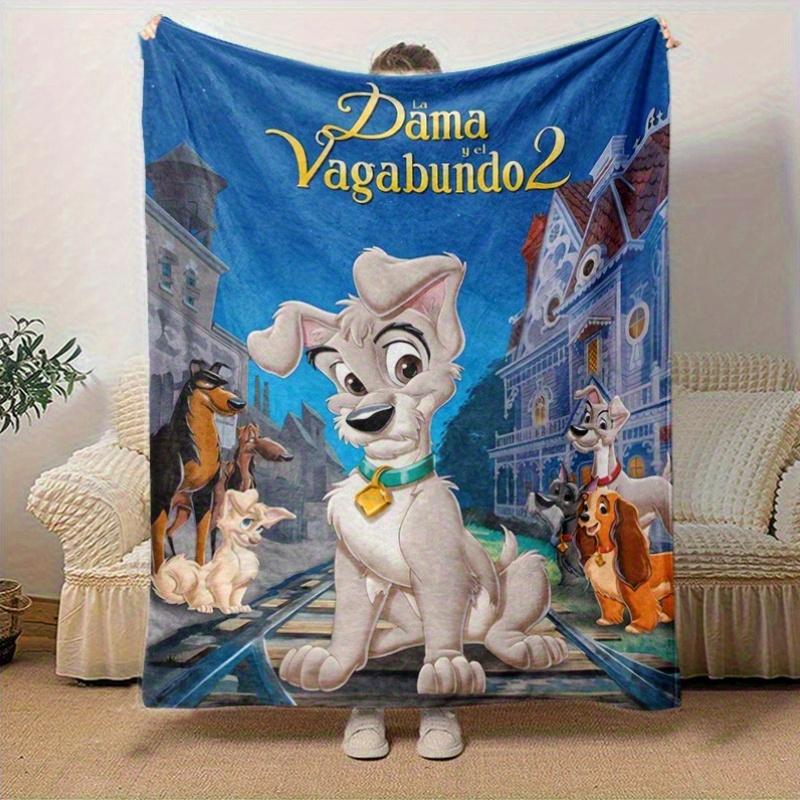 1 Stück, Susi und Strolch 2: Die Vagabunden-Geschichte Weiche Wohndecke für Heimdekoration, Sofabezug, Reisen, Camping, Auto