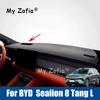 For BYD Sealion 8 TANG L 2025 2026 Car Dashboard Cover Leather Sun Shade Anti-UV Dash Mat Non-Slip Protective Pad Accessories