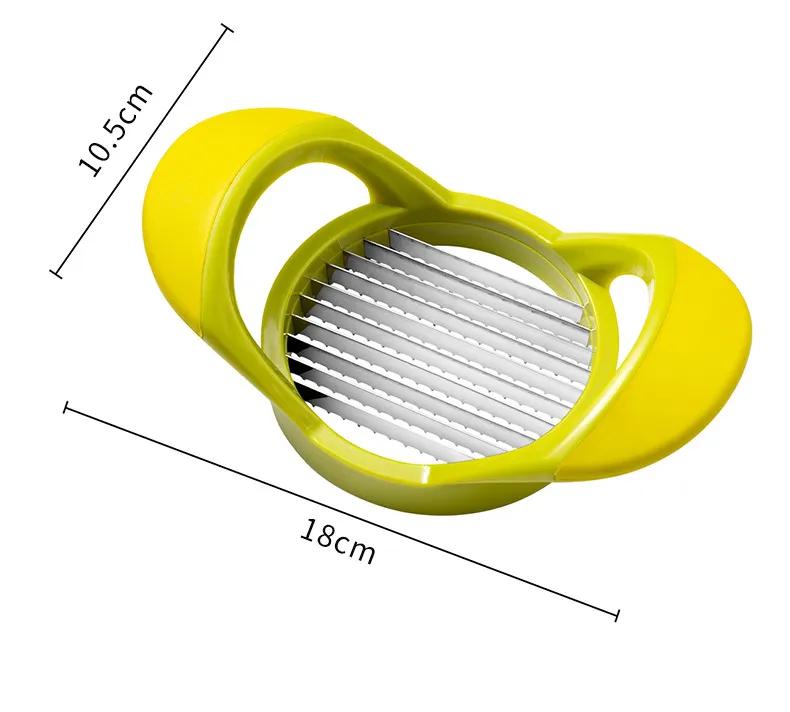 Stainless Steel Tomato Slicer Multifunctional Potato Onion Eggs Vegetable Cutter Cuts Tools Holder Slicers Kitchen Gadgets YY1257