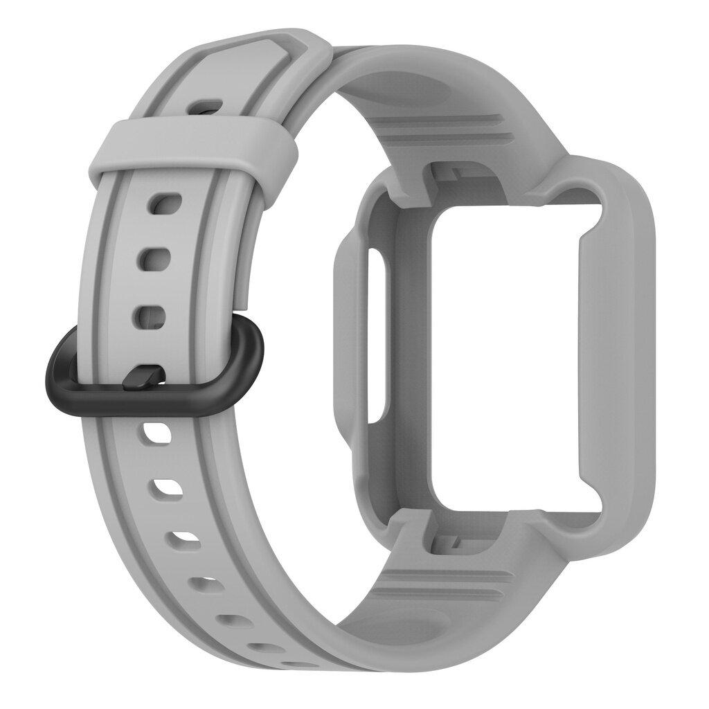Armband + Gehäuse passend für Redmi Watch 2 / Mi Watch Lite 2. Integriertes Silikonarmband für Redmi Watch/ Mi Watch Lite. Uhrenzubehör