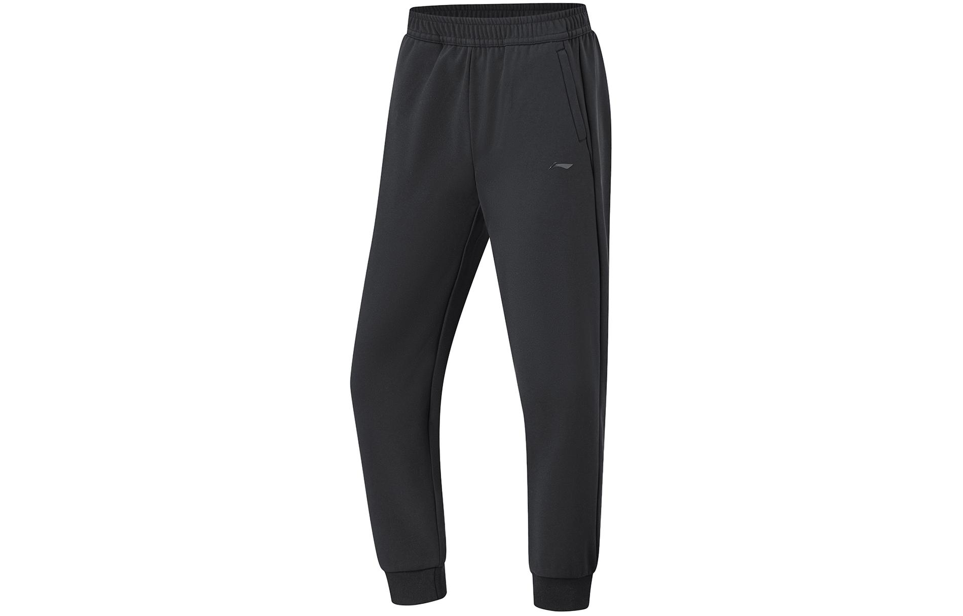Li Ning Fitness Series Knitted Sweatpants Women s Black AKLT770-1 XL