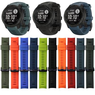 Suitable for Garmin Garming Instinct 2 2S 2x Quick Release Silicone Strap 20/22/26mm Smart Sports Strap Suitable for Men Y Women
