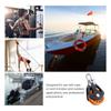 Sailboat Pulley Nylon Crane Pulley Block Lifting Single Pulley Swivel Sailing Pulley