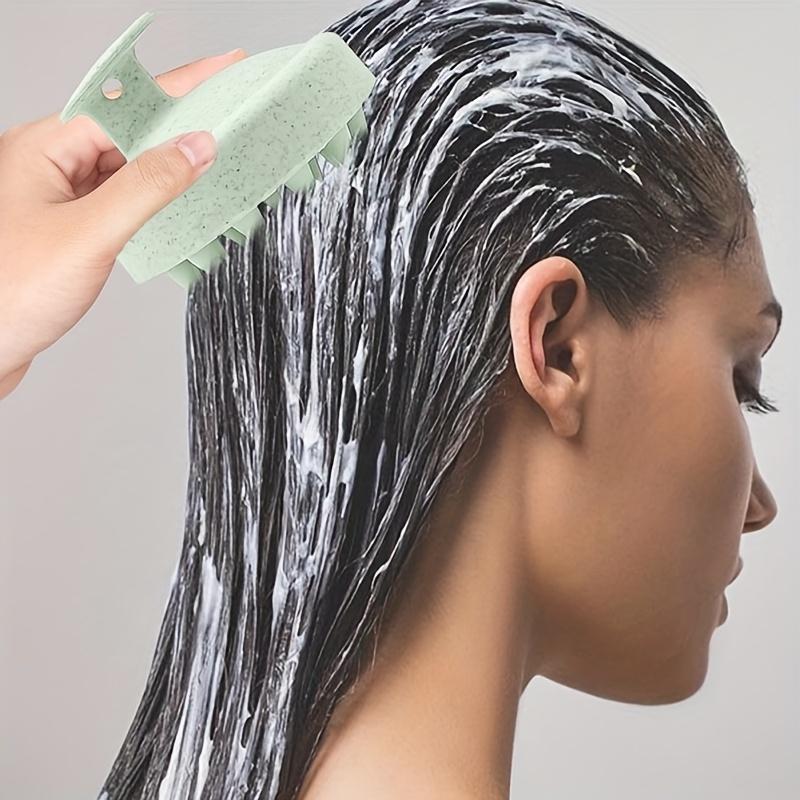 Silicone Scalp Massager Shampoo Brush, Soft Bristle Waterproof Portable Head Care Tool, Unisex