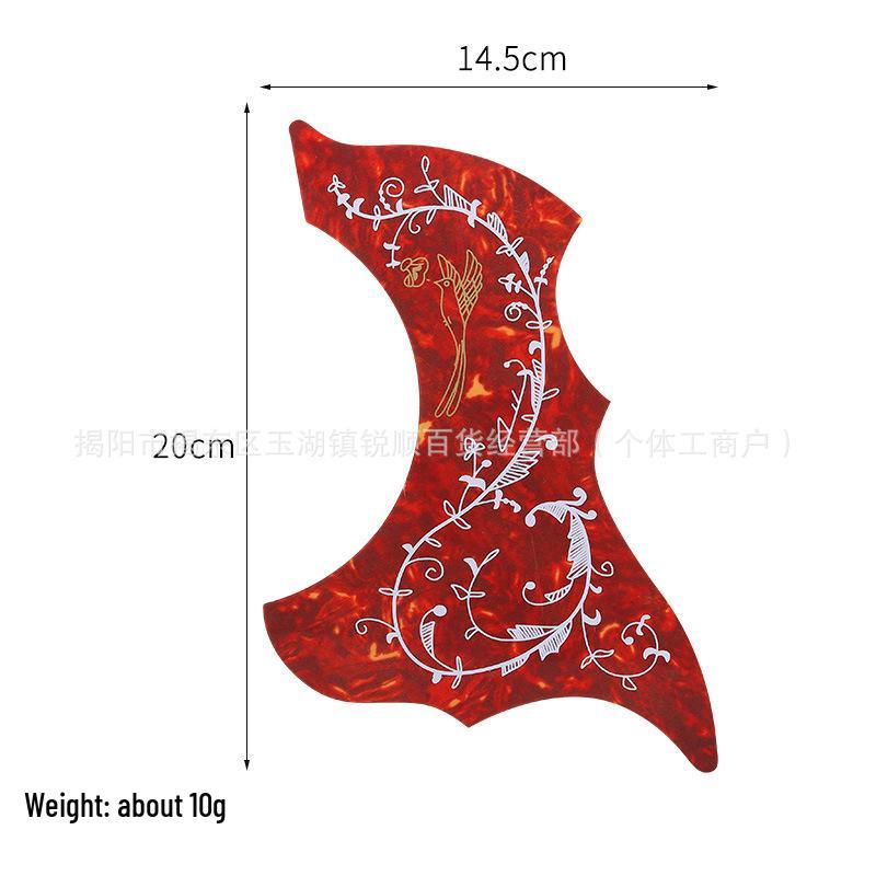 Colorful Painted Pickguard Accessories for 38" 40" 41" Acoustic Guitars