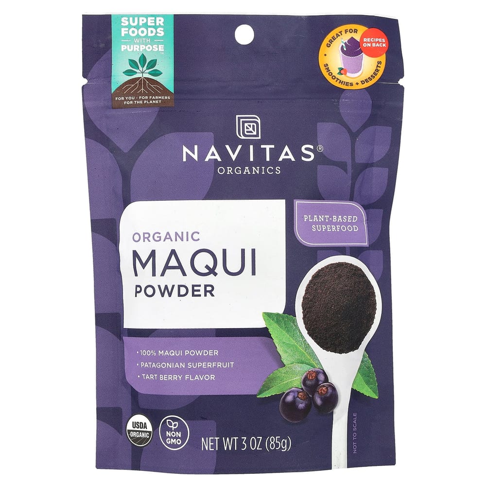 

Navitas Organics Maqui Powder Tart Berry 85g (3oz) 85g - 1 ea