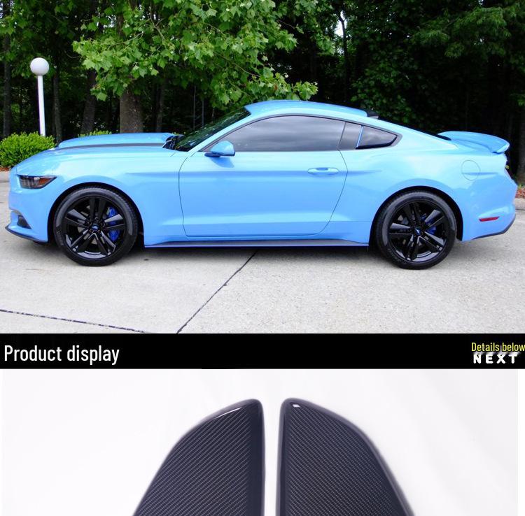 Modified Side Louver Decoration Air Vent for 2015-2023 Ford Mustang Rear Quarter Panel