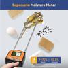 Hay Moisture Meter Tester - Portable Long Probe Type Digital Moisture Analyzer for Forage, Bale, and Agricultural Applications