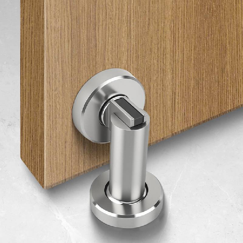 Zinc Alloy Strong Magnetic Wall Door Stop For Indoor Home Security And Modern Decor