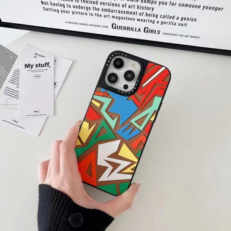 

3D Geometric Pattern Phone Case for iPhone 13 Pro Max - Apple Protective Cover 12