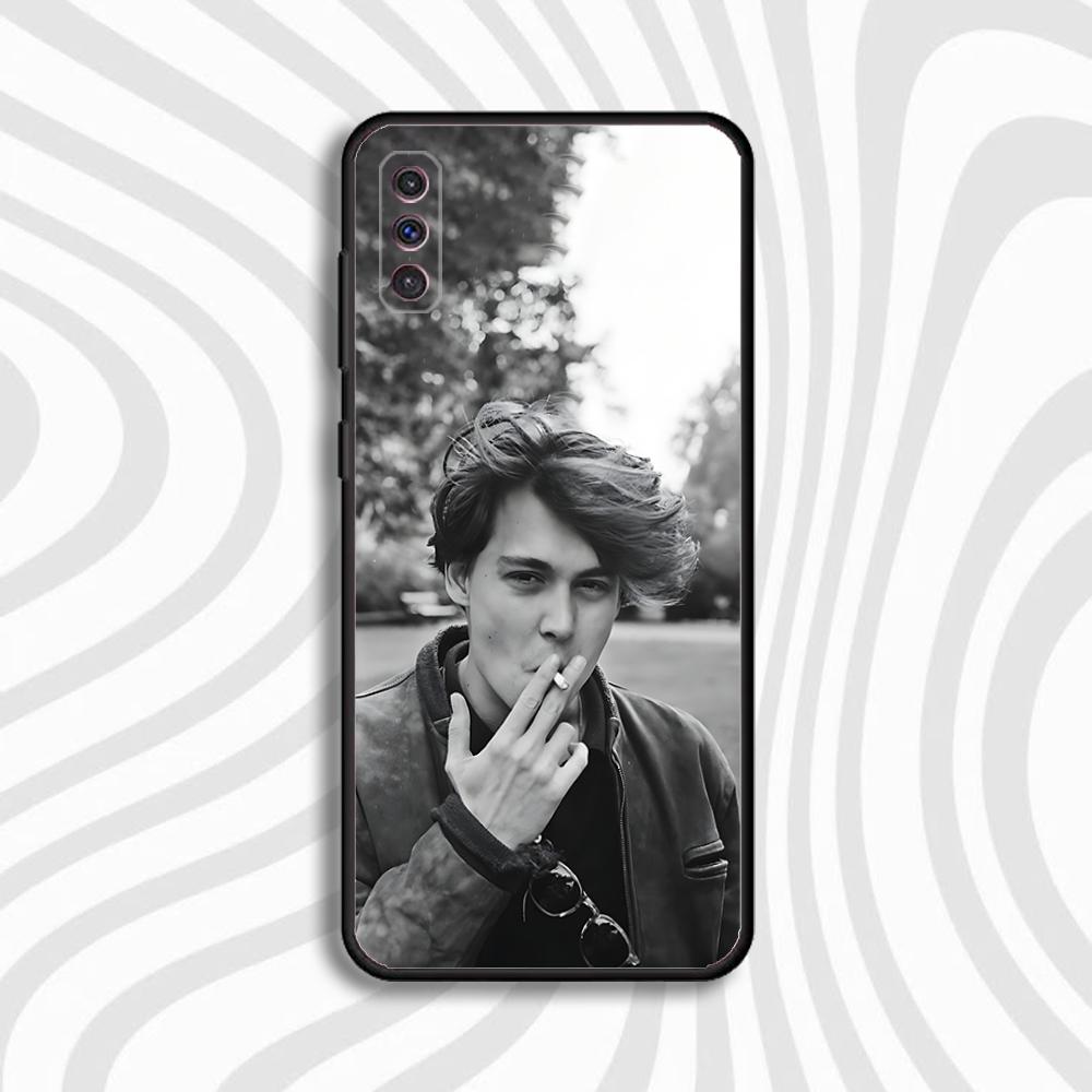 

Чехол для телефона Johnny D-Depp Jack для Samsung S 25,24,23,22,30,21,10,9,Ultra,Plus,Lite,FE,4,5 G Черный Мягкий Чехол Samsung S25ULTRA