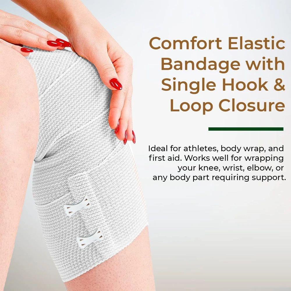 1Roll Stretch Cotton Elastic Compression Bandage Breathable High Elastic Bandages Student Writing