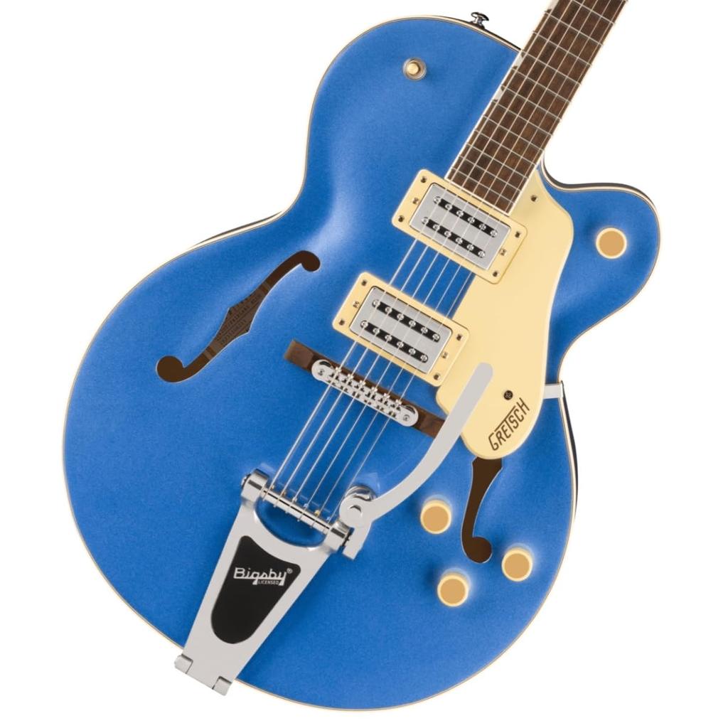 Gretsch G2420T Streamliner Hollow Body with Bigsby Laurel Fairlane Blue / Fingerboard, Broad'Tron BT-3S Pickups,