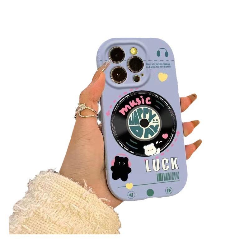 Compatible with Apple 16pro Cartoon 15promax Phone Case 14plus Creative 13 Matte 12pro11