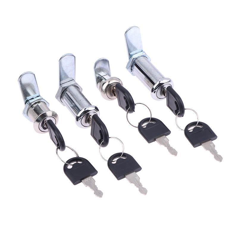 Metal Alloy Cylinder With 2 Keys Security Lock Furniture Cabinet Storage Cabinet Door Lock Desk Cabinet Lock For Home Office