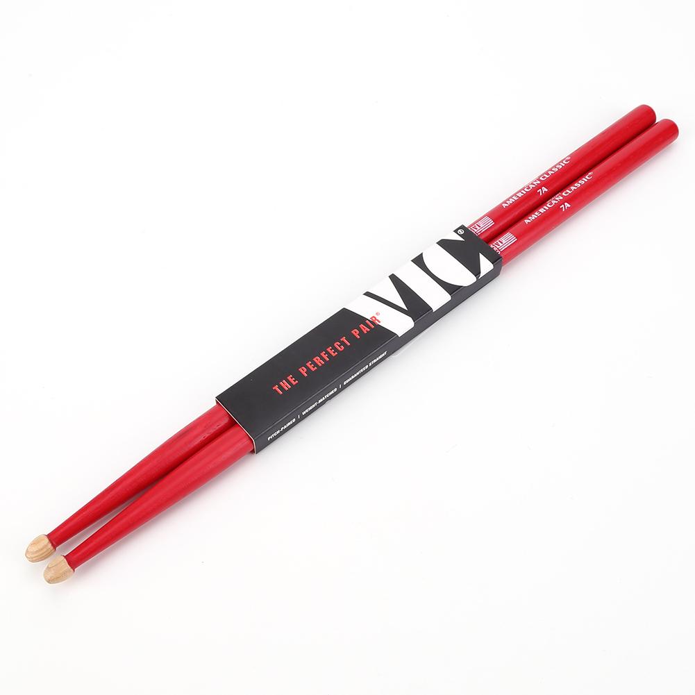 Beginners Drumsticks 5A/7A Professional Wooden Drum Sticks Wood Tip Drumsticks American Hickory Drumstick Percussion Accessories
