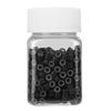 500pcs Aluminium Silicone Beads Hair Extension Tubes Microrings Hair Braiding Decorations