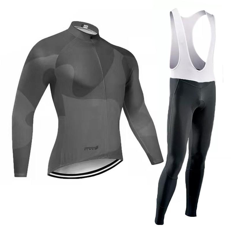 2023 Cross-border Cycling Suit Tour De France Long-sleeved Suit for Summer Breathable Events