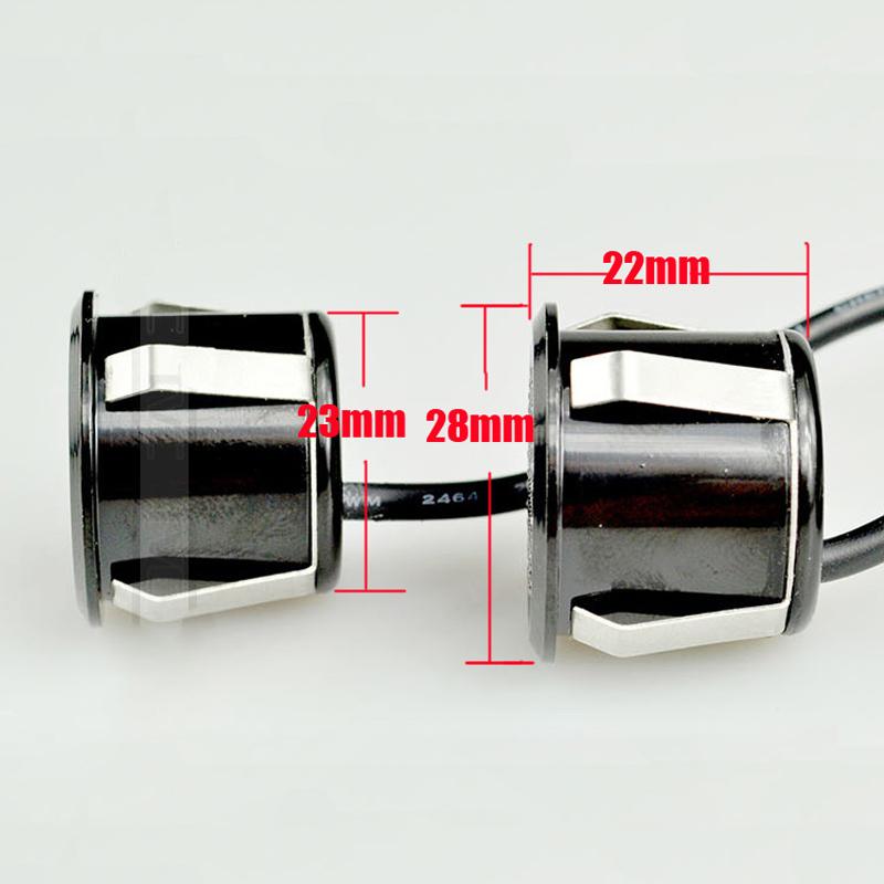 Reversing Radar Design Car Eagle Eye LED Day Running Light Auto Under Side Rear View Mirror Puddle Light Car Door Welcome Lights