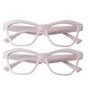 1/2/3/4/5PCS Women Clear Lens Presbyopia Glasses Personalized Cat Eye Reading Glasses Blue Light Blocking Eye Protection Eyewea