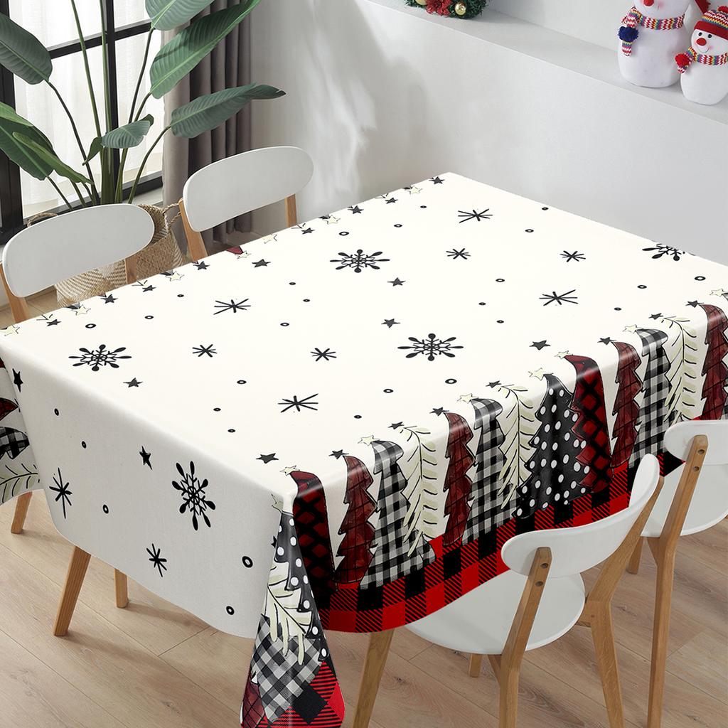 Christmas Santa Claus Tablecloth Merry Christmas Decoration for Home  Desktop Xmas Ornament Navidad Natal New  Gift