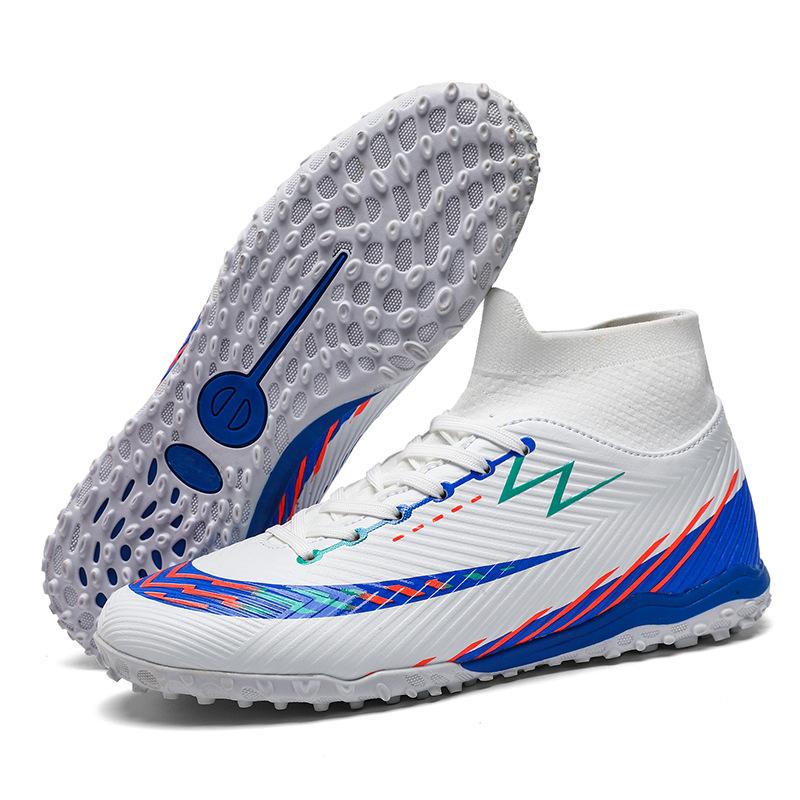 New Men'S High-Top Football Shoes With Long Nails And Broken Nails. Teen Students Anti-Skid Professional Training Football Shoes For Men