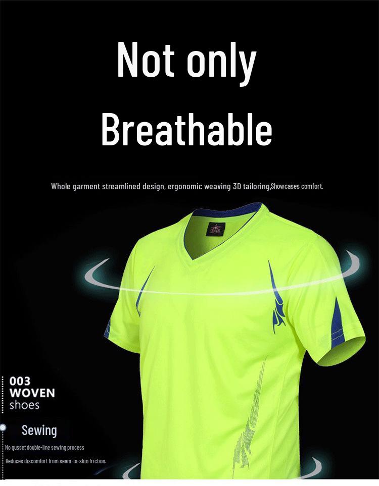 Men's Slim Fit Summer Sportswear Set - Short Sleeve T-Shirt & Casual Basketball Running Outfit