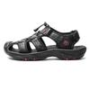 Classic Men 'S Sandals Summer Soft Sandals Comfortable Mens Shoes Genuine Leather Sandals Big Size Soft Outdoor Casual Shoes Men