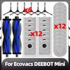 Compatible for Ecovacs DEEBOOT Mini Replacement Main Side Brush HEPA Filter Mop Pad Dust Bag Spare Parts Accessories