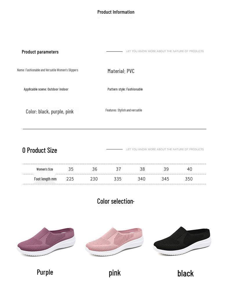 Plus Size Women's Breathable Flyknit Casual Shoes - Soft Sole 2025